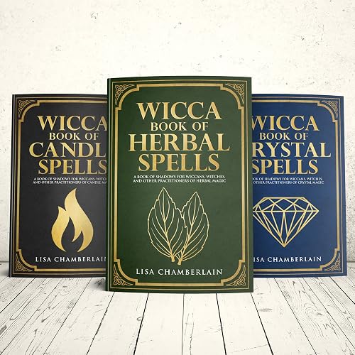 Wicca Spellbook Starter Kit: A Book of Candle, Crystal, and Herbal Spells
