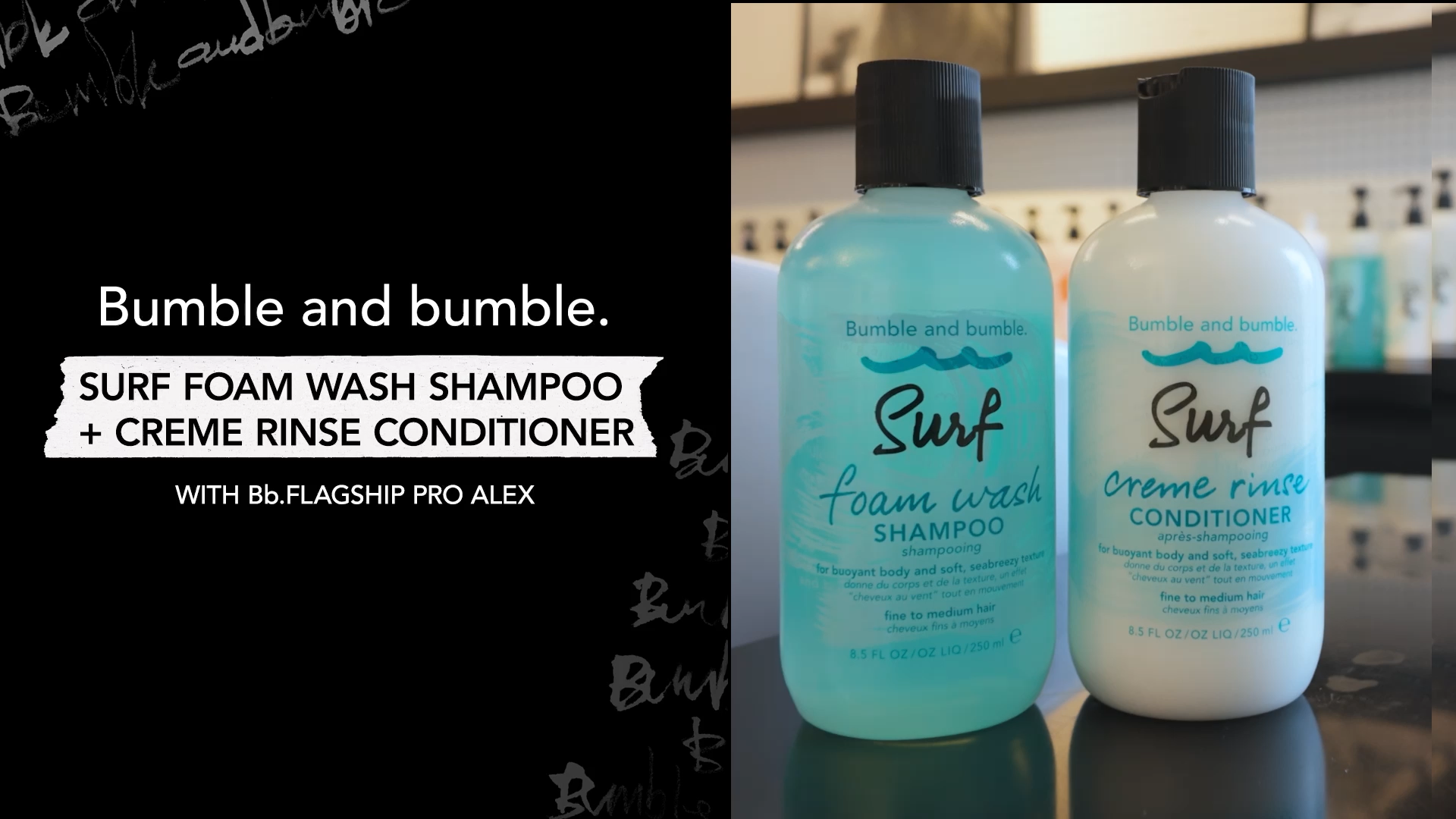 Amazon.com: Bumble and bumble. Surf Foam Wash Texturizing Shampoo