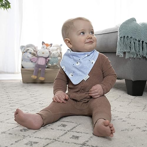 Miniatura 3 de Easy Eater - Paquete de 3 pañuelos de algodón para comer o dentición, Kodi