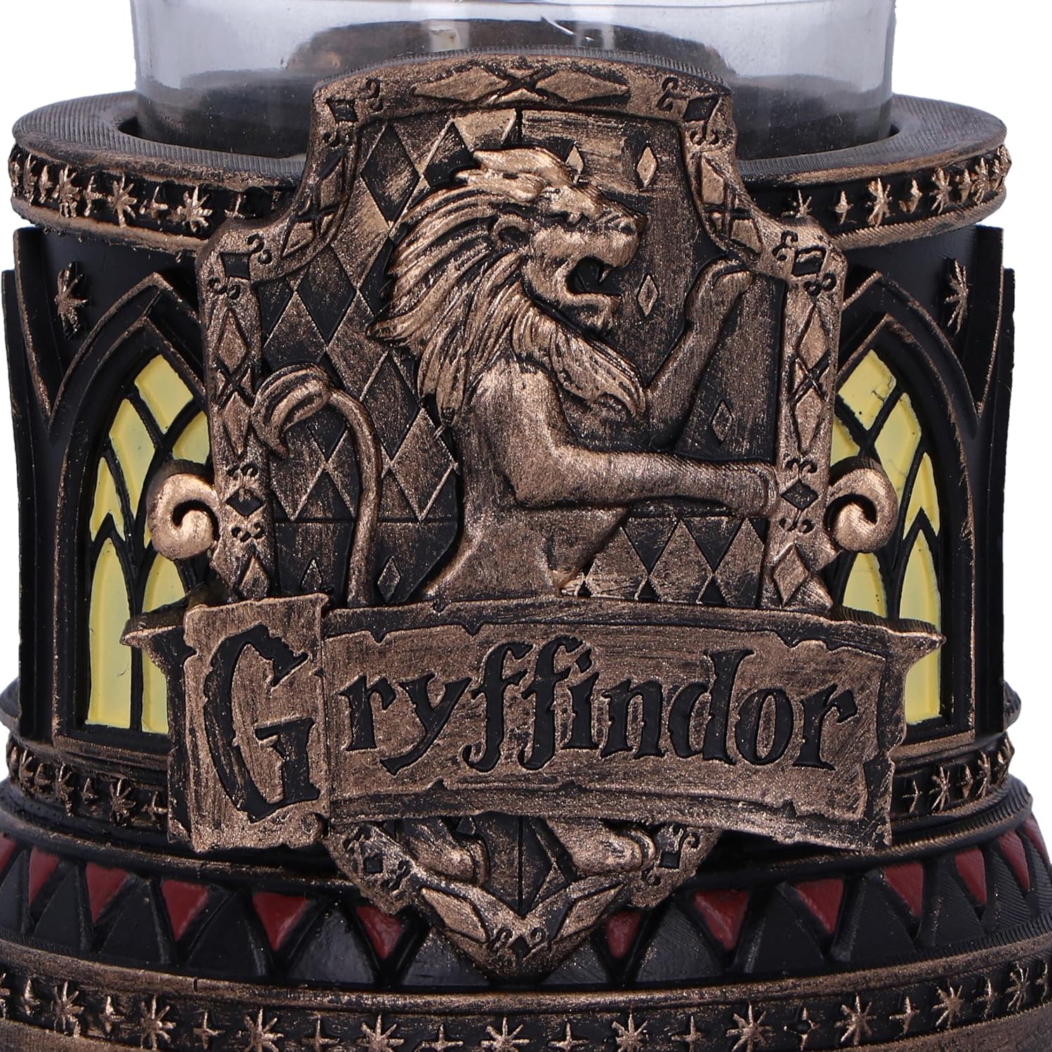 Nemesis Now Harry Potter Gryffindor Tea Light Holder 7.5cm, Resin, Bronze, Officially Licensed Harry Potter Merchandise, Gryffindor Candle Holder, Cast in The Finest Resin, Expertly Hand-Painted image 5