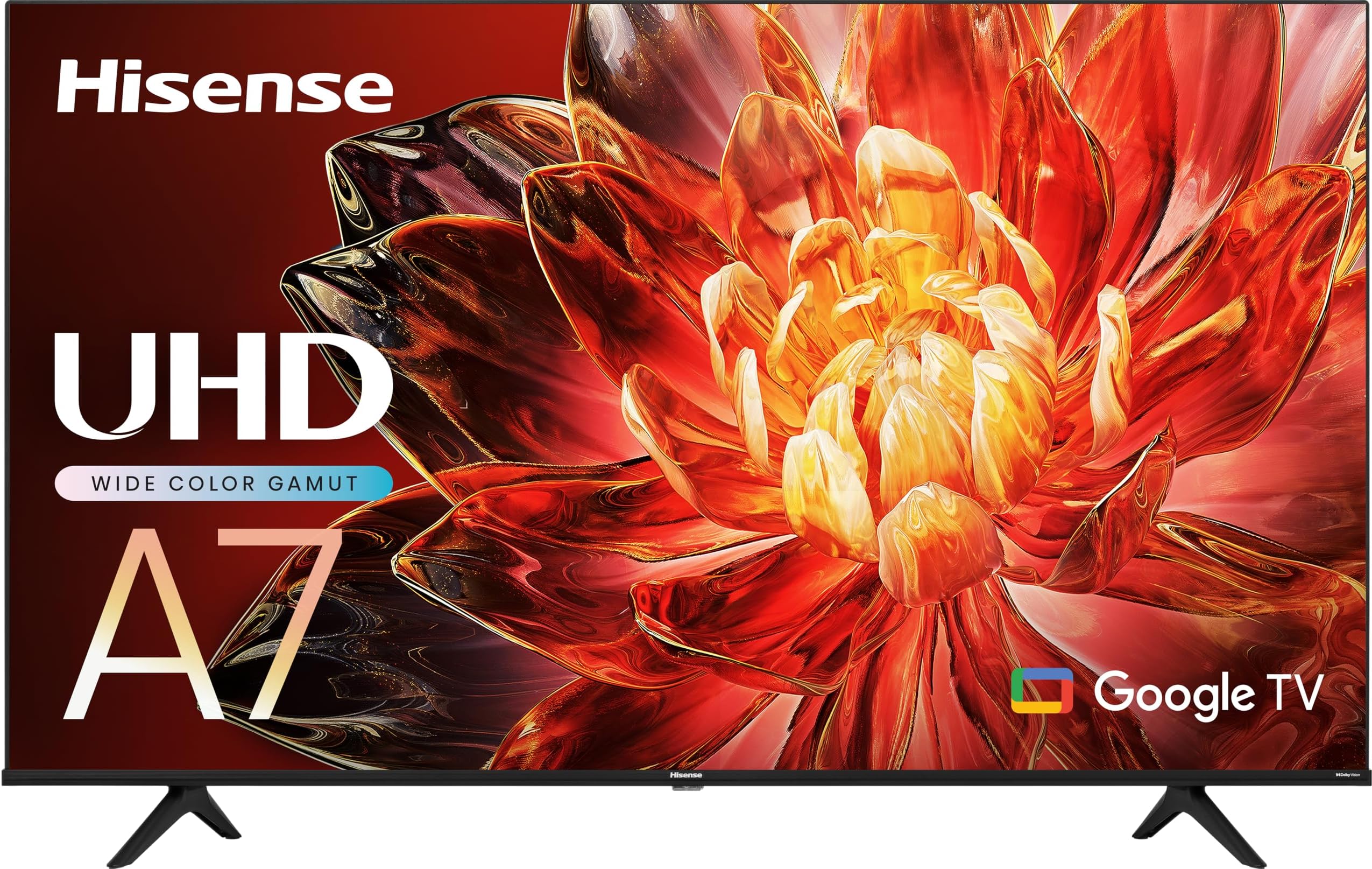 A7 Series 65-Inch Class 4K UHD Smart Google TV with Voice Remote, Game Mode Plus, Chromecast Built-in (65A7N, 2024 Model)