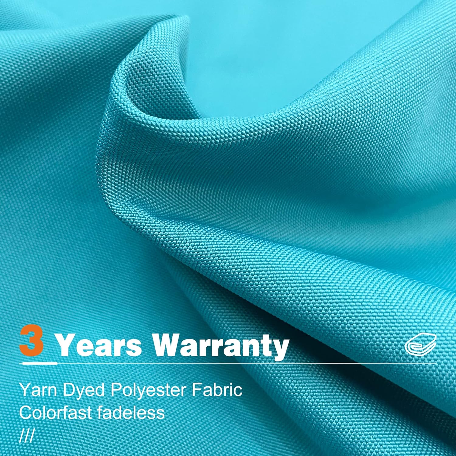 Buy PURPLE LEAF 12 Feet Double Top Round Deluxe Patio Umbrella Offset