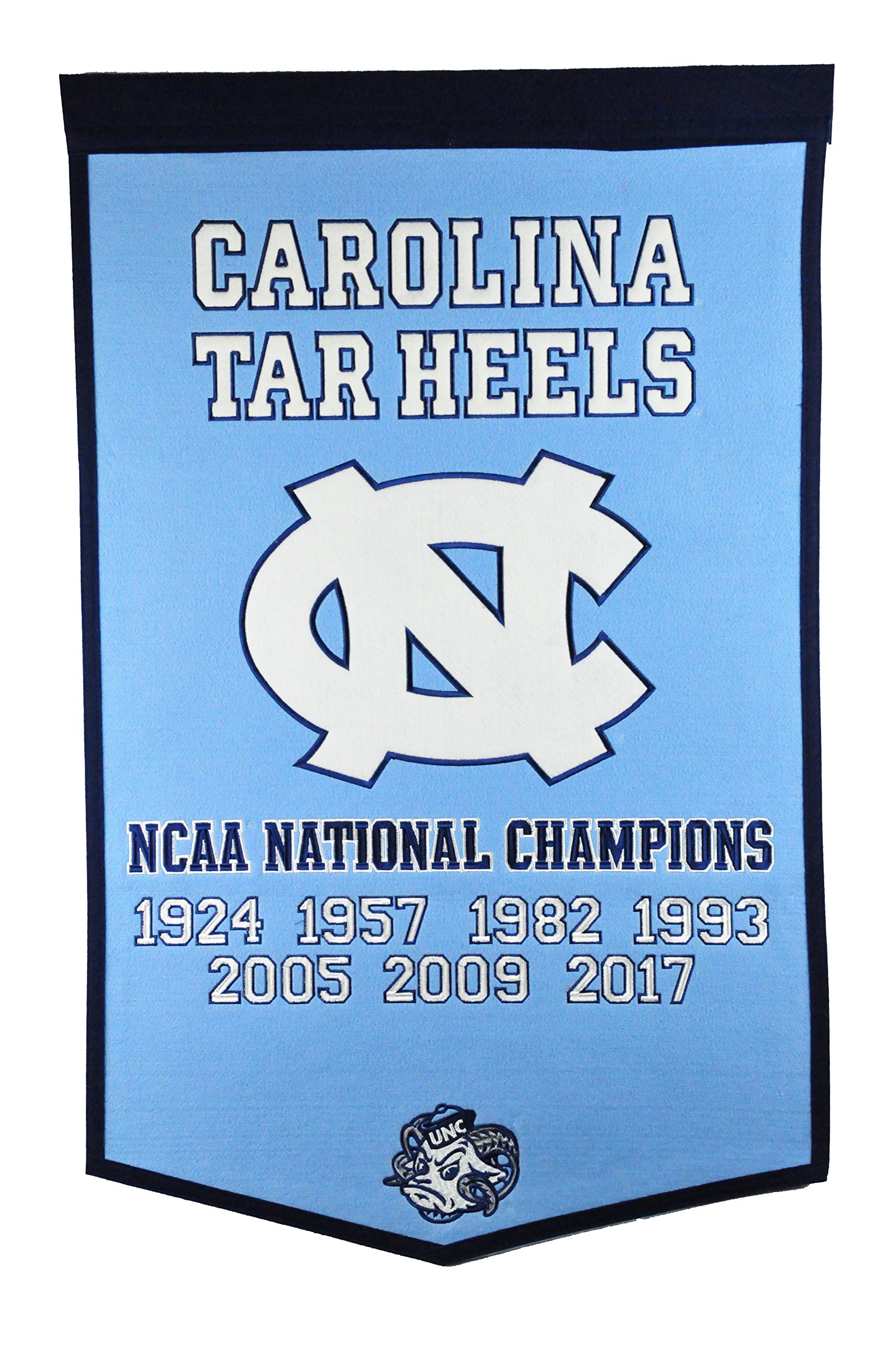Winning Streak NCAA North Carolina Tar Heels Dynasty Banner