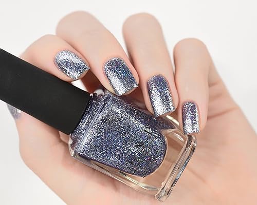 Miniatura 171 de ILNP Madison Ave Esmalte de uñas holográfico metálico rosa antiguo