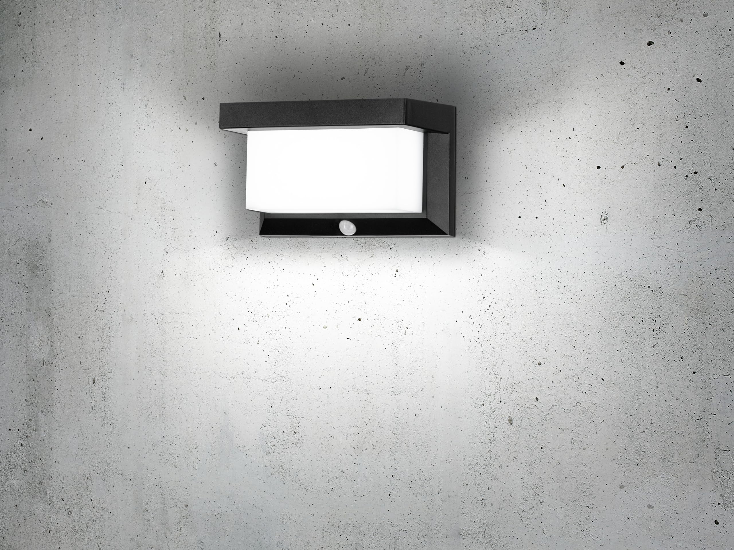 Eglo LED Outdoor wall lamp Utrera, Outside Solar Light with Motion Detector and Timer - Image 3