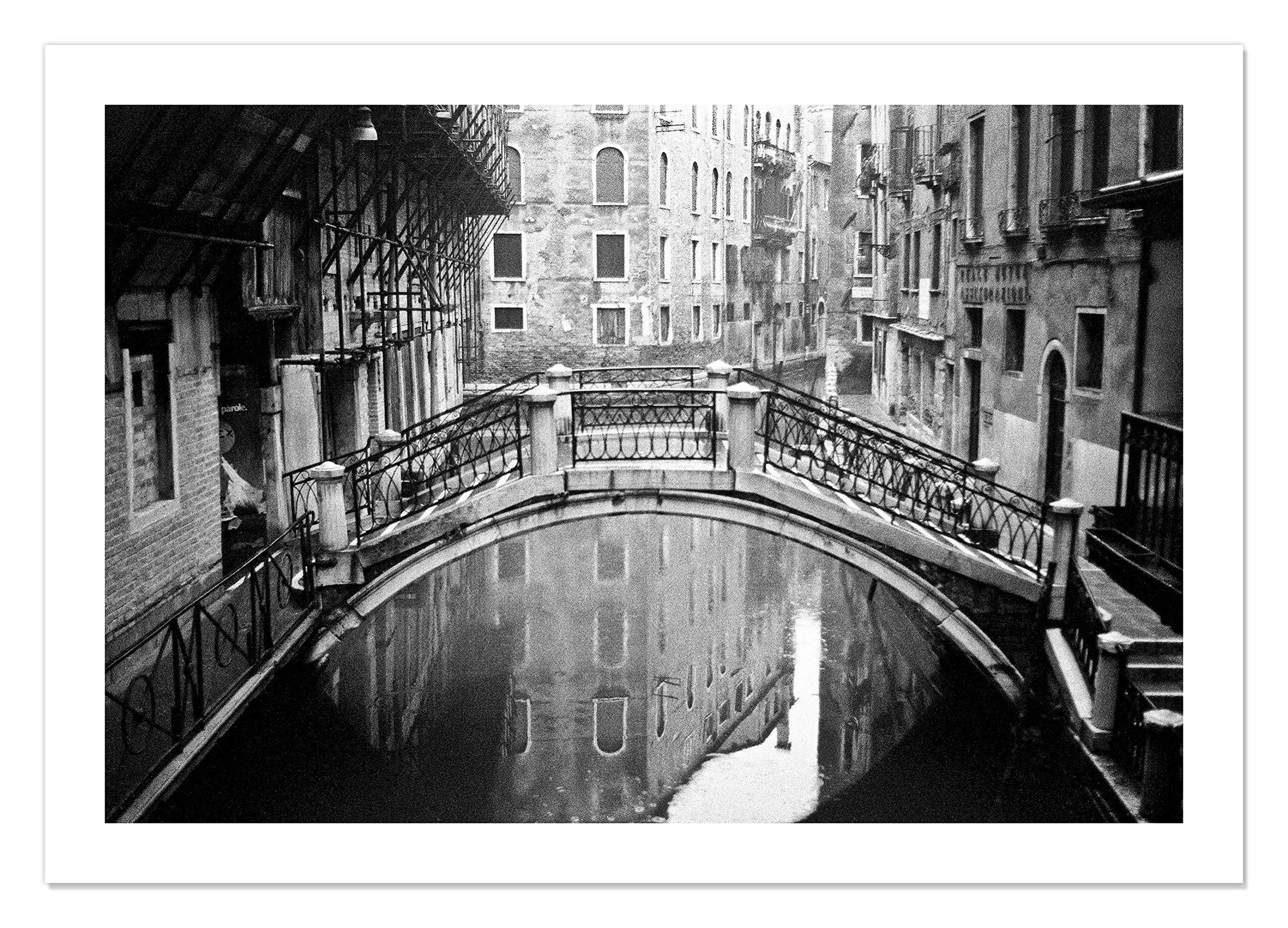Amazon.co.jp: Casa Fine Arts ヴェネツィア イタリア 白黒 ヨーロッパ