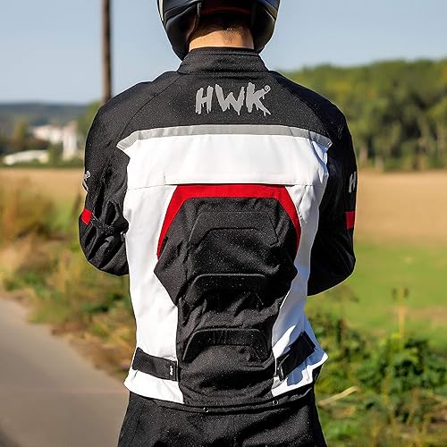 Miniatura 4 de Chaqueta textil para motocicleta de hombre, chaqueta para motociclista Dualsport y Enduro, transpirable, con armadura CE, resistente al agua