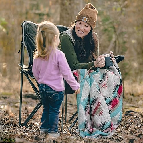 Miniatura 2 de SUNNYFEEL Silla de campamento extragrande XL, paquete de 2, sillas de campamento plegables para adultos, resistentes, grandes, altas, 500 libras,