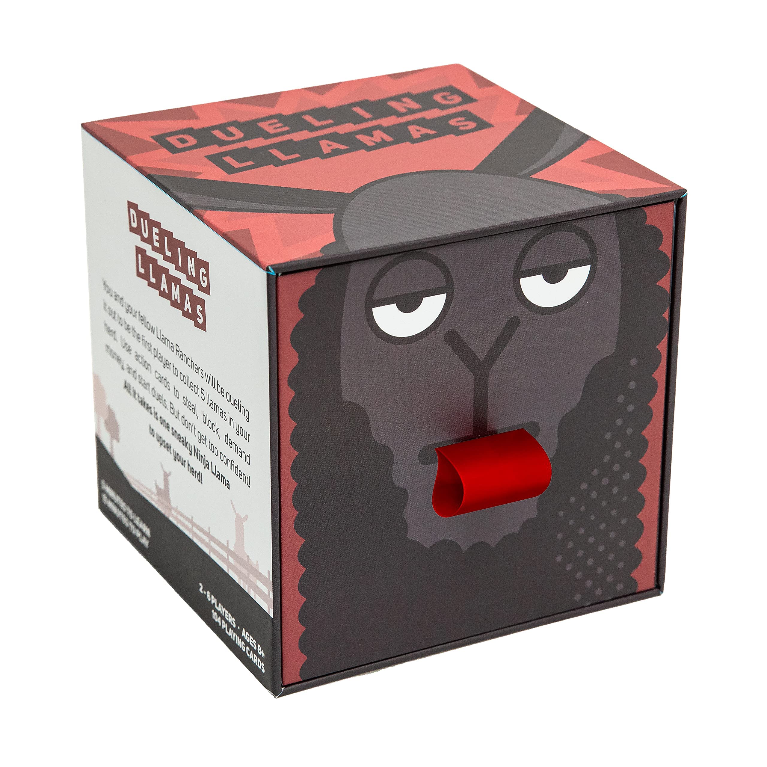 Dueling Llamas | A Simple Family Friendly Card Game | The Perfect Balance Of Strategy And Luck | Party Game For Adults and Kids 2-6 Players | Great for Couple's Date Night