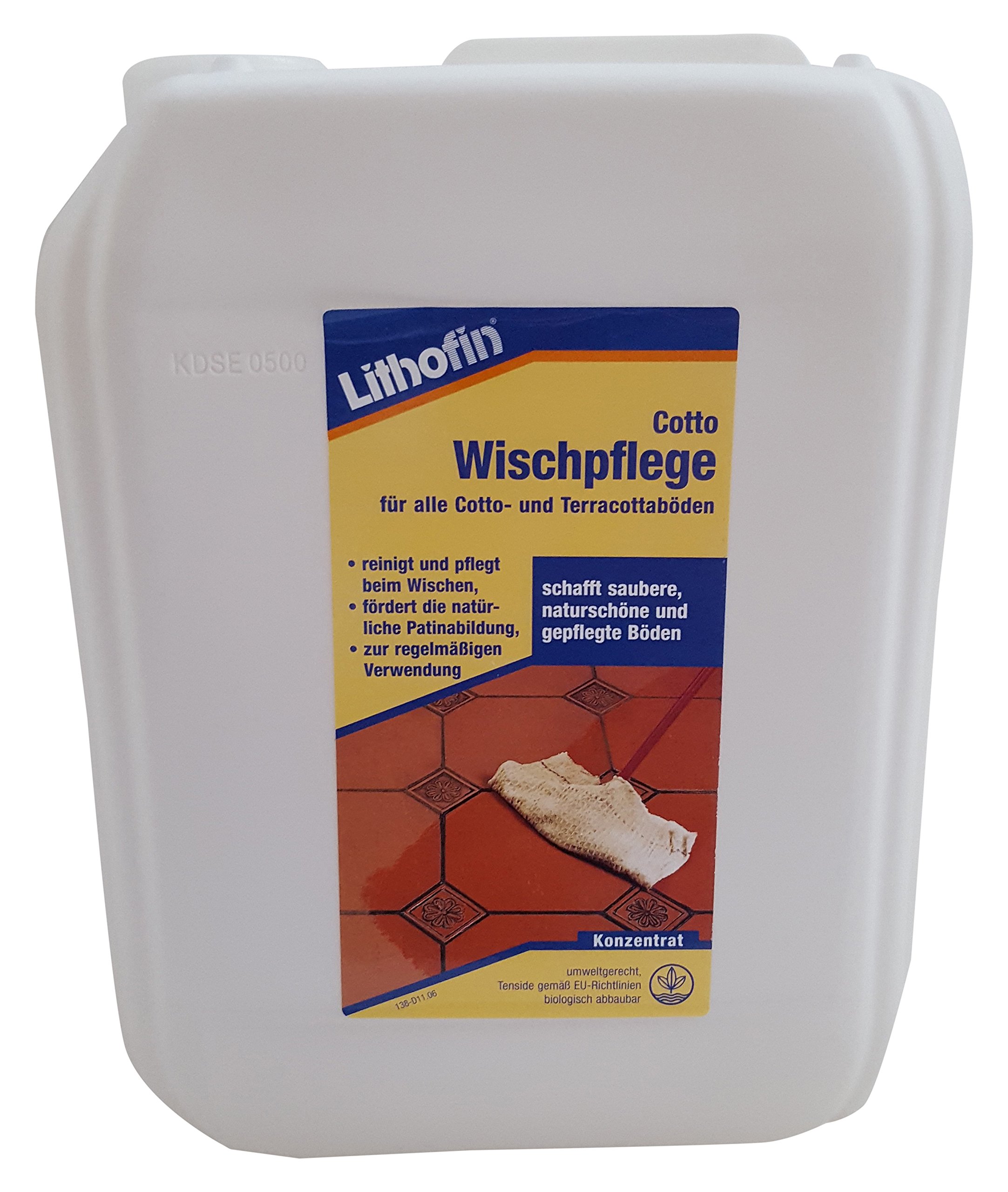 Lithofin Cotto Wischpflege 5 Liter - Professionelle Reinigung für Fliesen und Steine
| Lithofin Cotto Wischpflege 5 Lit