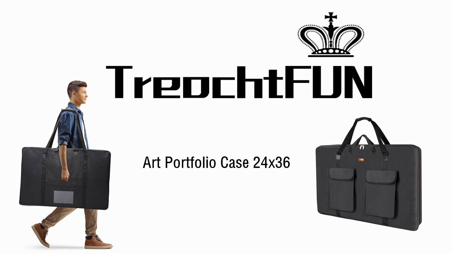 Amazon.com: TreochtFUN Art Portfolio Bag 24x36.5 Inch - Large
