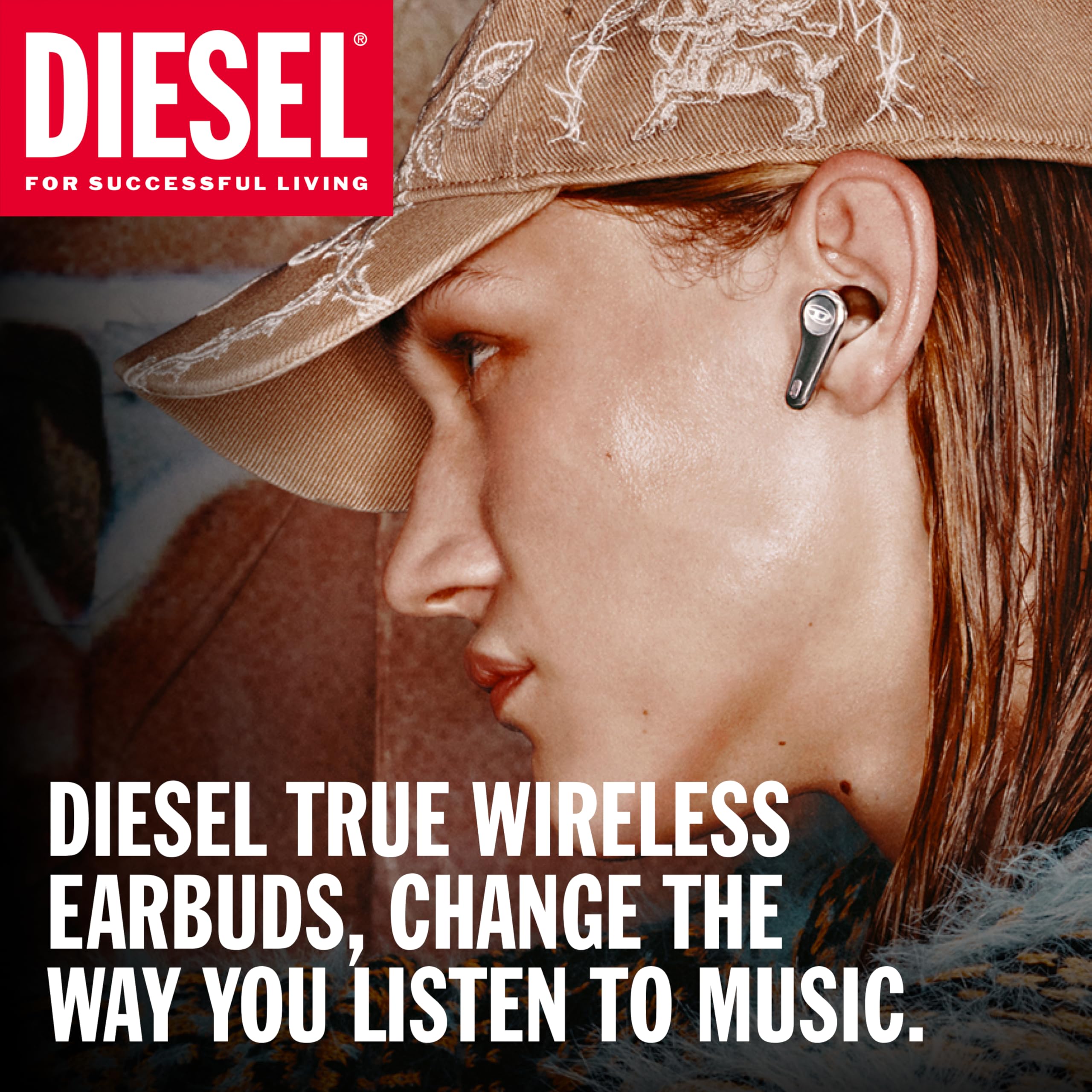 Amazon.co.jp: DIESEL ワイヤレスイヤホン イヤホン Bluetooth5.2