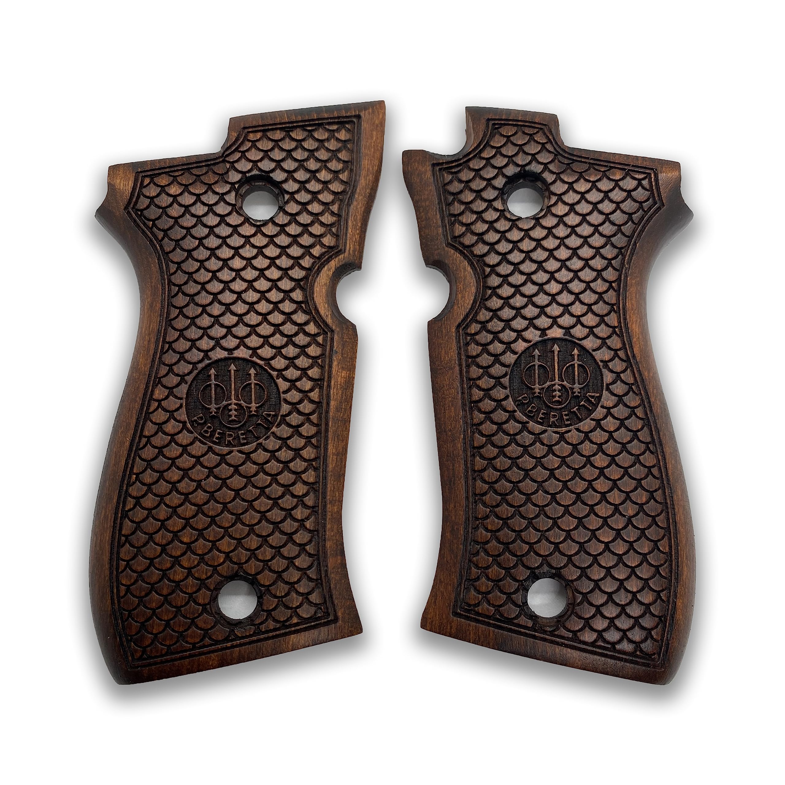 for Beretta F 81 Grips Pistol Grip Handmade from Walnut Wood Grips Ars.01 (ZibArs.f0112)