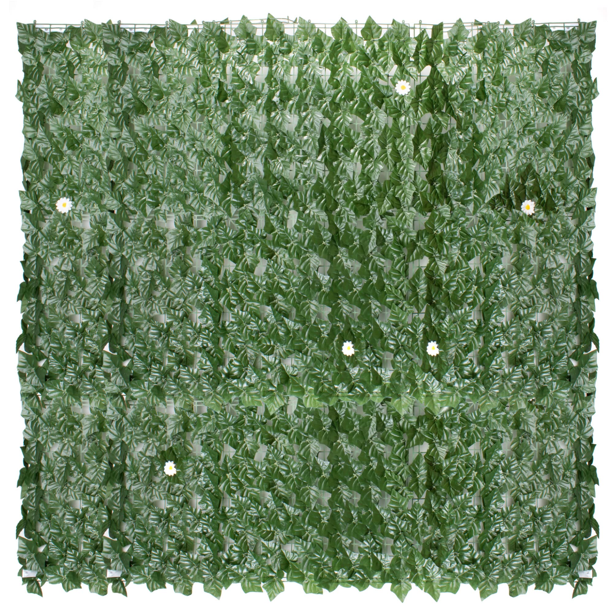 Seto Artificial Decorativo - Alto 1,5 x Largo 3 metros - Decoración para Interiores y Exteriores - Protección Visual Privacidad para Jardín, Balcón o Terraza