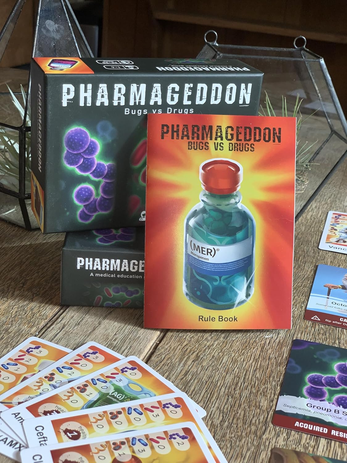 Pharmageddon: Bugs vs Drugs, A Medical Education Game