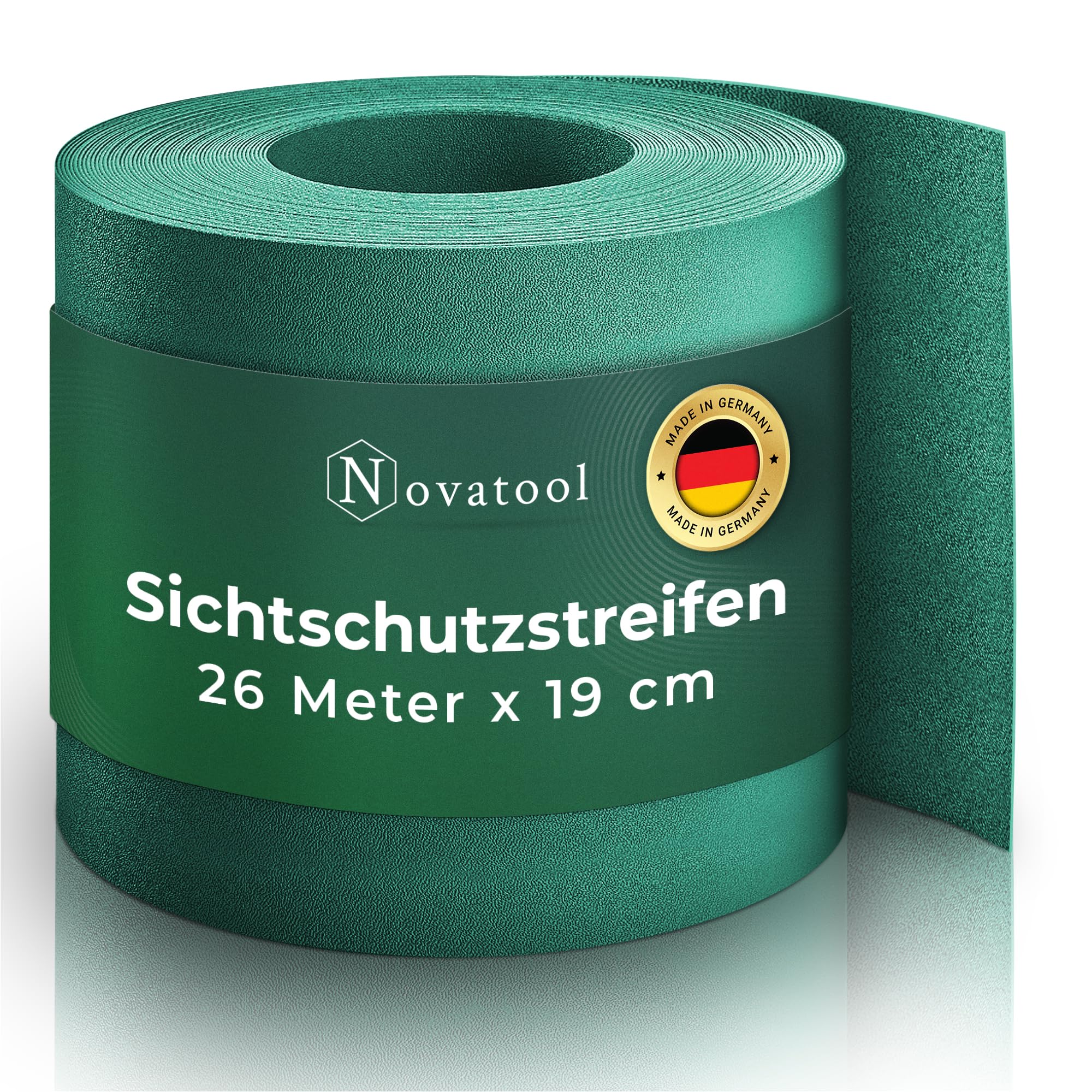Rollo de polipropileno extra estable de 26 m con alta resistencia UV verde