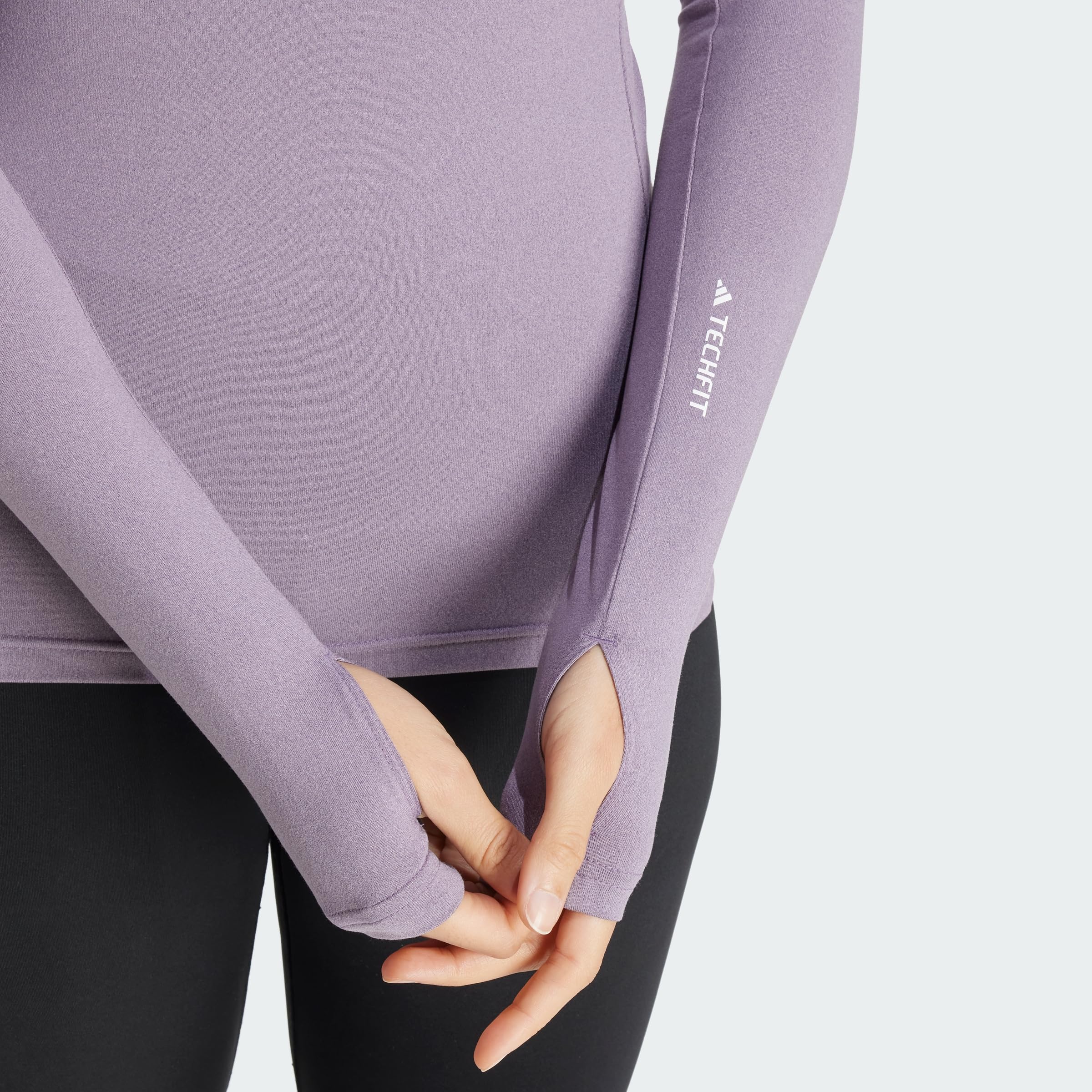 adidas Techfit Longsleeve Training Top Camiseta de Manga Larga Mujer