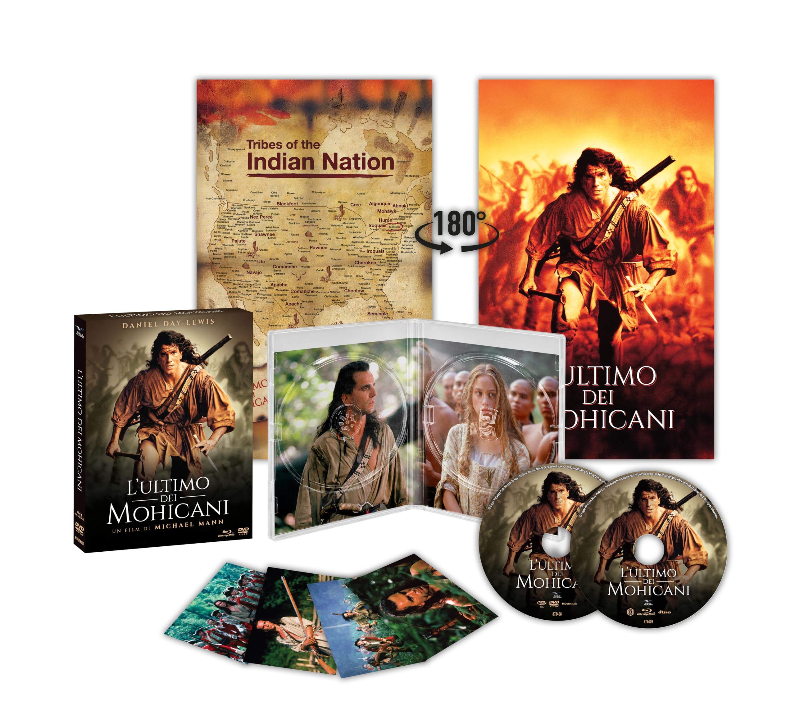 L'Ultimo Dei Mohicani - Combo (Bd Slipcase Num.