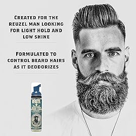 Reuzel Beard Foam, Reduces Beardruff And Itchy Skin, 2.36 Oz
