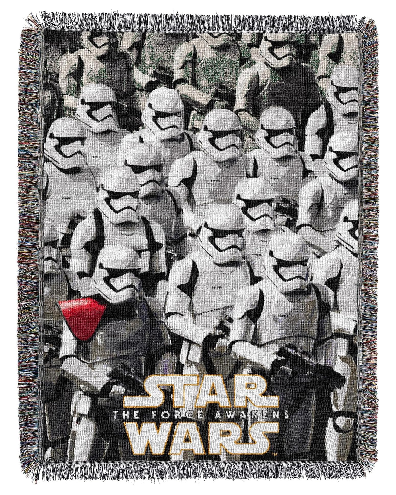 Northwest Star Wars Woven Tapestry Throw Blanket, 48" x 60", Ground Invasion