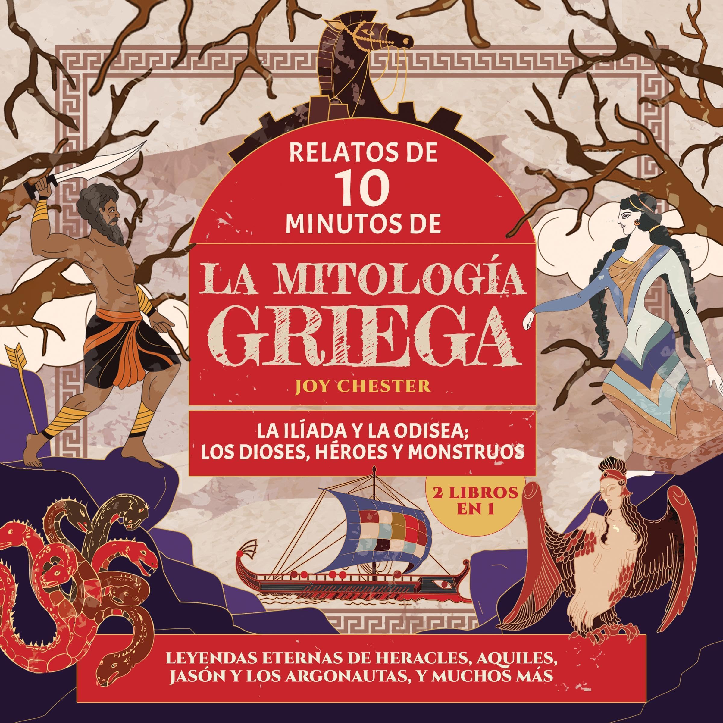 Relatos de 10 minutos de la mitología griega (2 libros en 1)