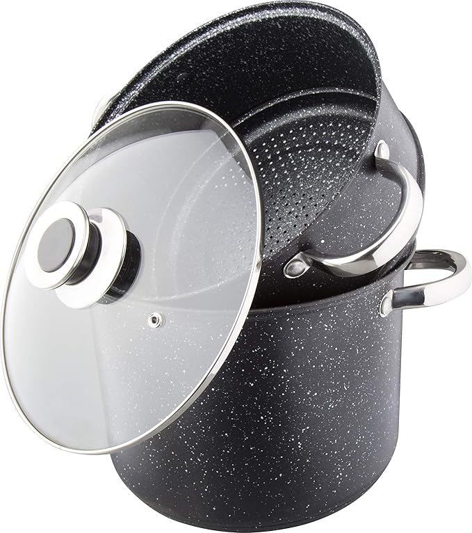 Kamberg Couscous Steamer/Steaming Pot, 10 litres Home & Kitchen