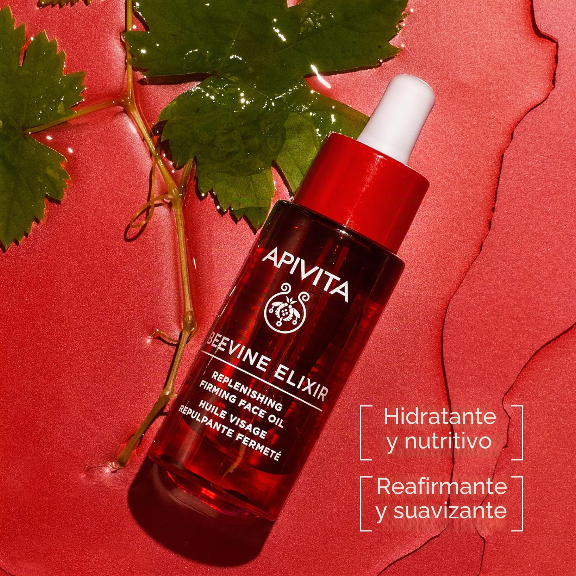 Apivita Beevine Elixir Aceite Facial Firmeza y Reparación - Aumenta la firmeza y Elasticidad de la Piel, reaviva y nutre.