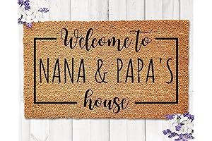 Welcome to Nana and Papa's House Mat