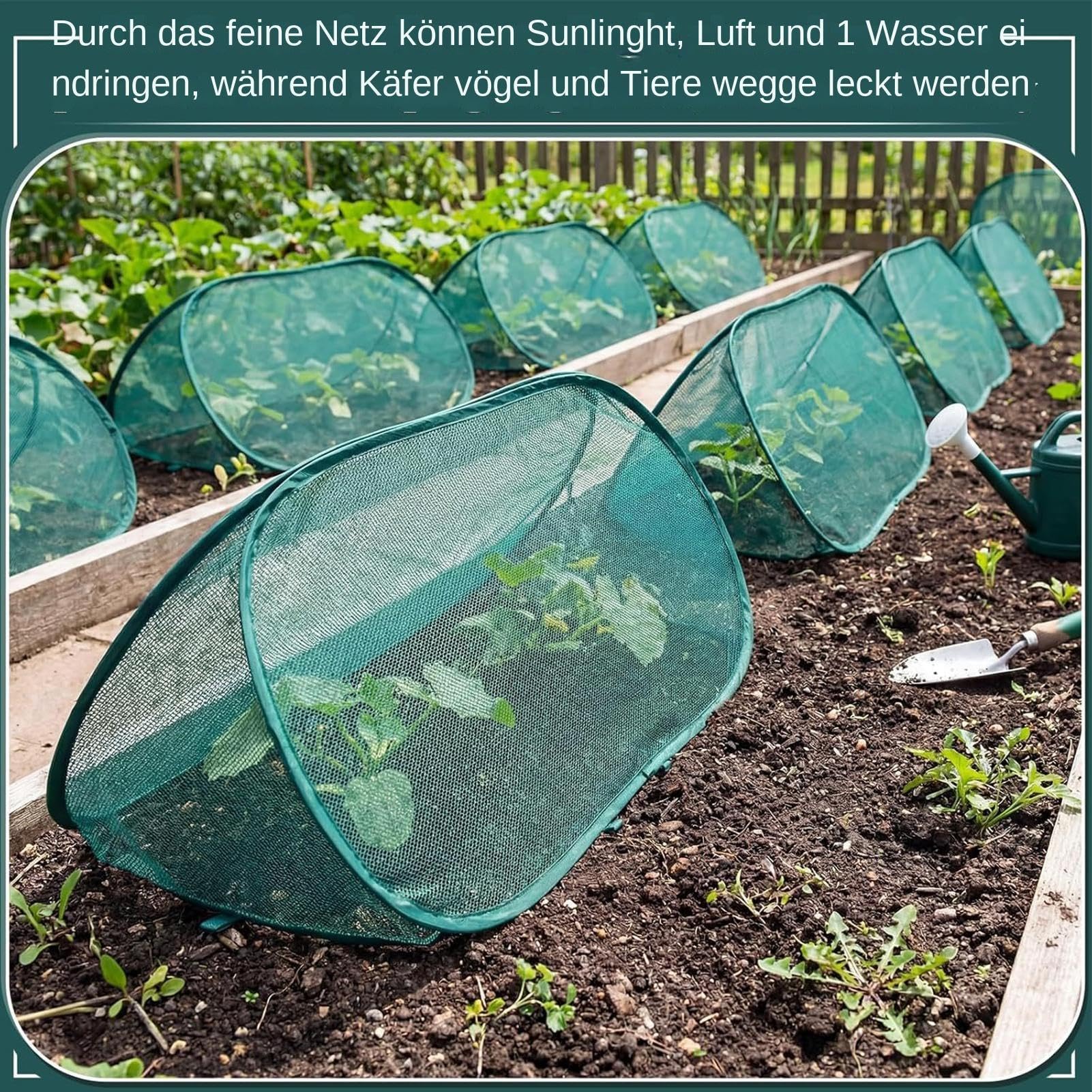 Cubierta para plantas, recinto reutilizable para animales, protección de plantas de animales, flores, frutas, tomates, arándanos, arbustos, patio, invernadero, verduras