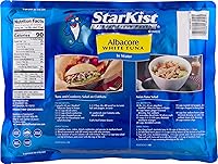 Vista 4 de StarKist Chunk White Albacore Atún en agua - Bolsa de 43 oz (paquete de 6)