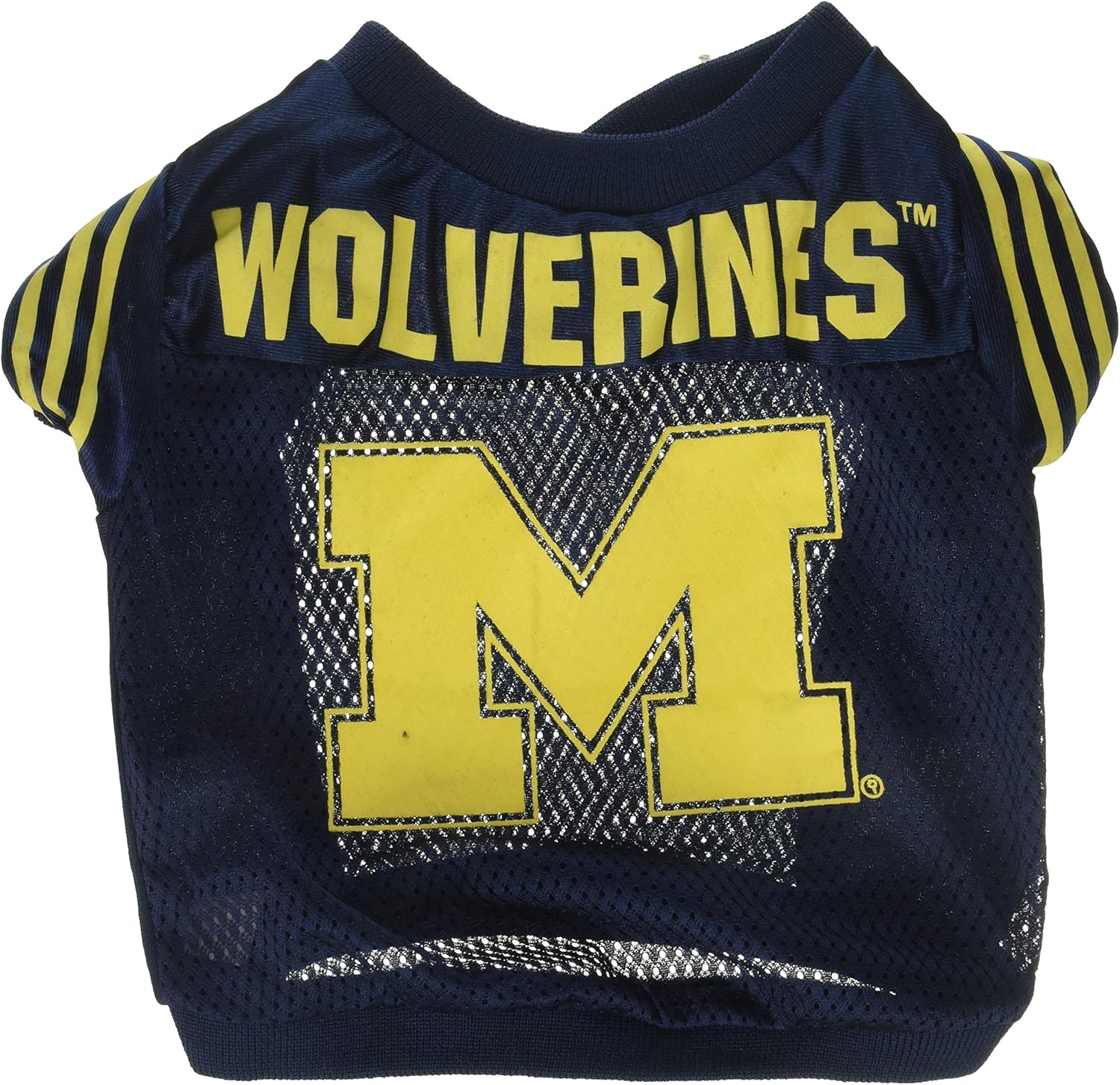 NCAA Michigan Wolverines Football Dog Jersey, Small