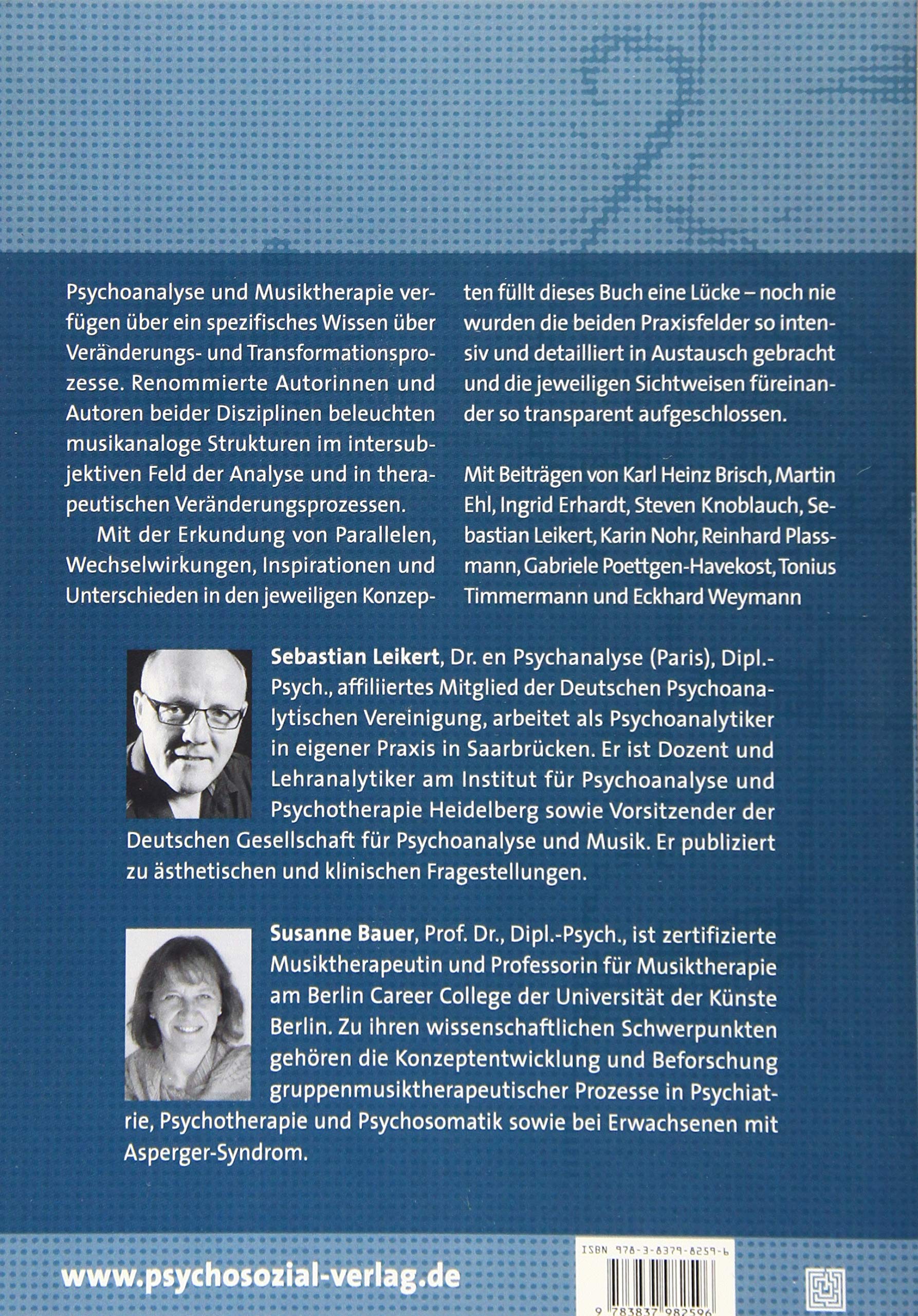 Transformationsprozesse in Psychoanalyse und Musiktherapie: Jahrbuch für Psychoanalyse und Musik, Band 3