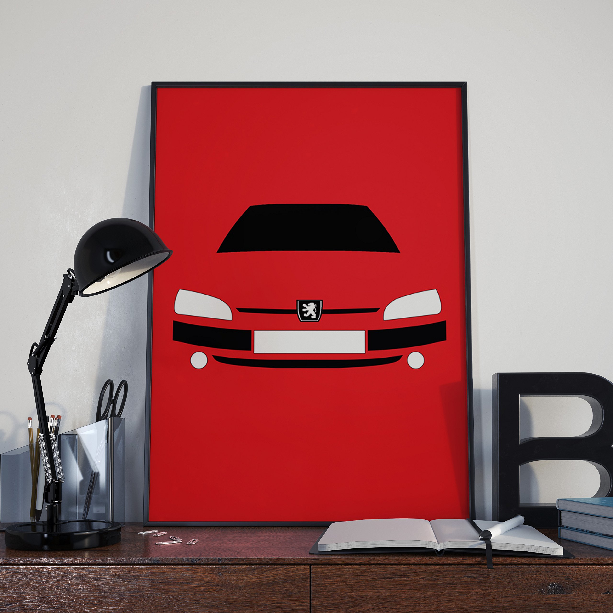 Retro Motor Company Peugeot 106 Gti Print