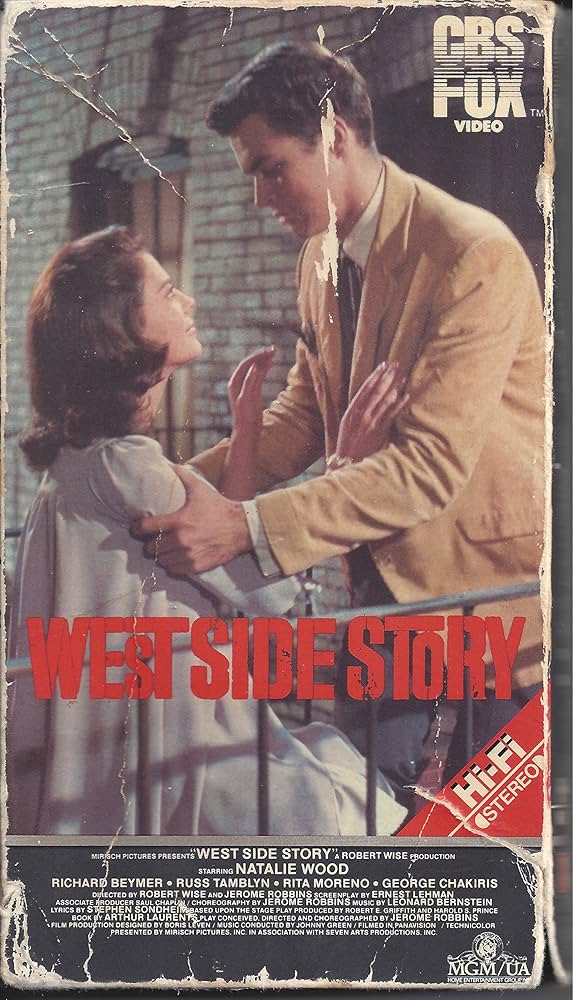 Amazon.com: West Side Story, 1961, VHS HIFI Stereo : NATALIE WOOD