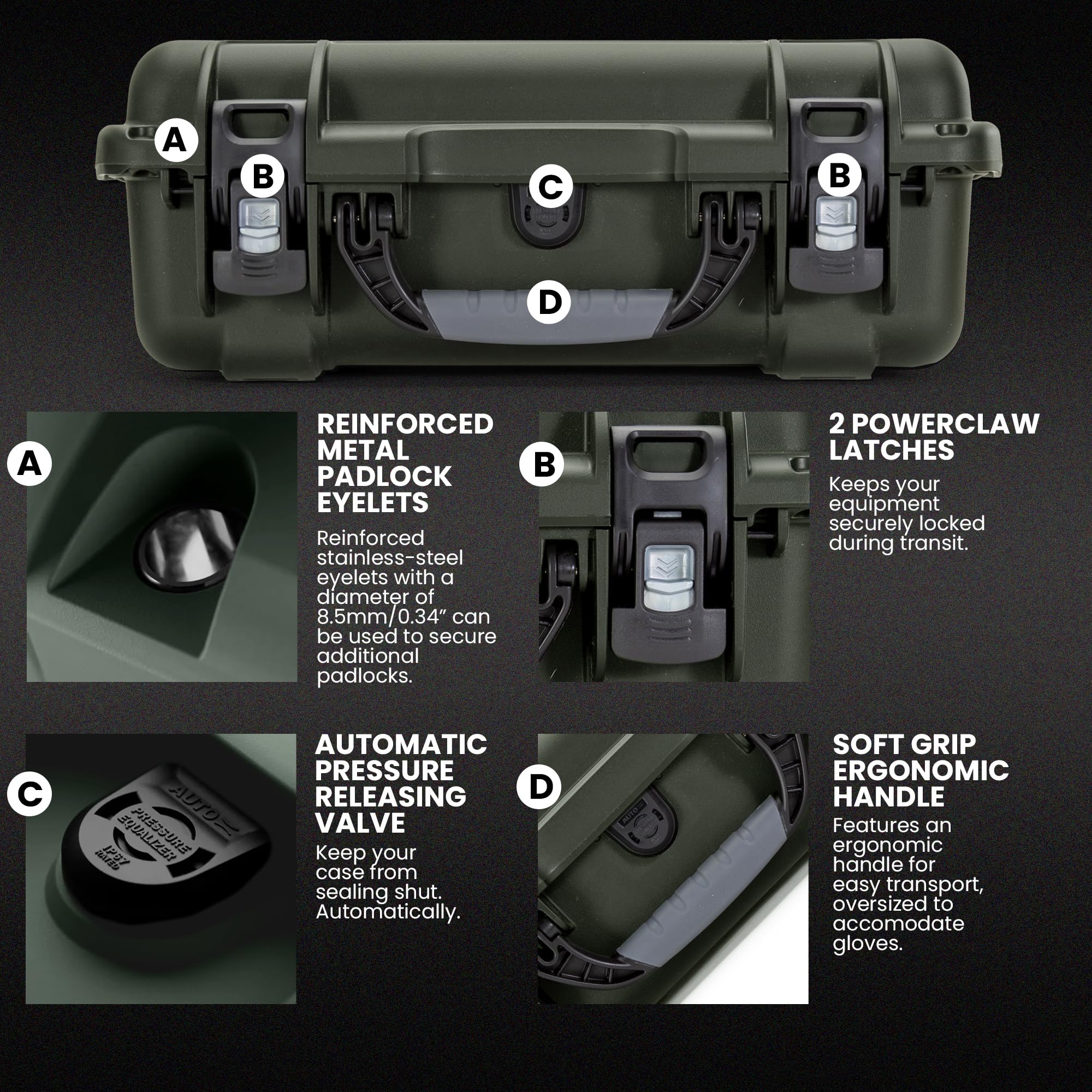 Snapklik.com : NANUK 925 Hard Case