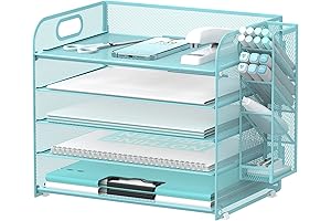 SUPEASY Desk Organizer and Accessories Set in Blue