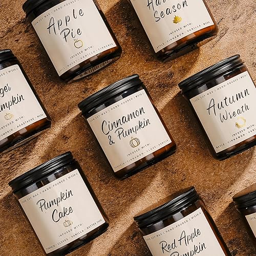 Miniatura 9 de Vela de Navidad  Vela de galletas de Navidad con aroma a masa de galletas de azúcar para vacaciones de Papá Noel, velas perfumadas de Navidad para