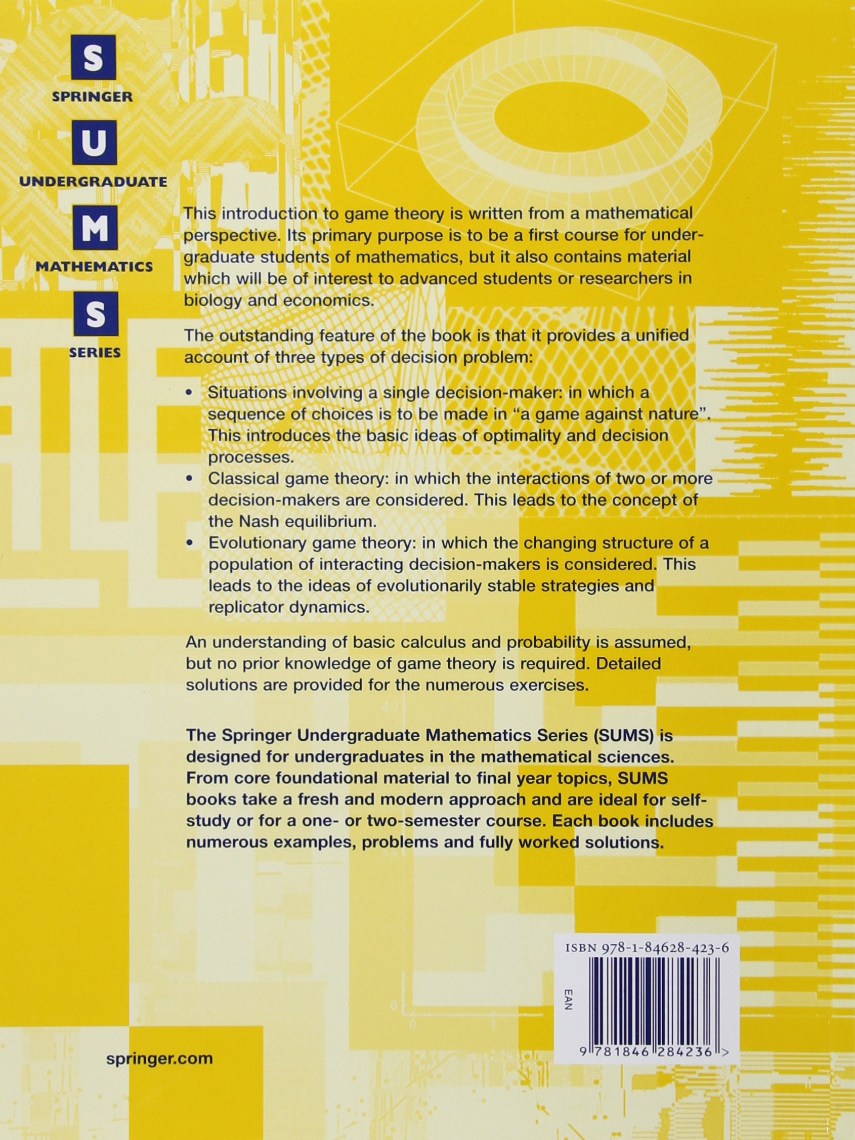 Game Theory: Decisions, Interaction and Evolution (Springer Undergraduate  Mathematics Series) : Webb, James N.: Amazon.de: Books