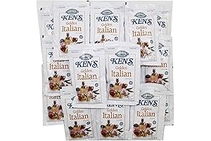 Ken's Steakhouse Golden Italian Dressing Packets: Add Zesty Flavor to Salads On the Go