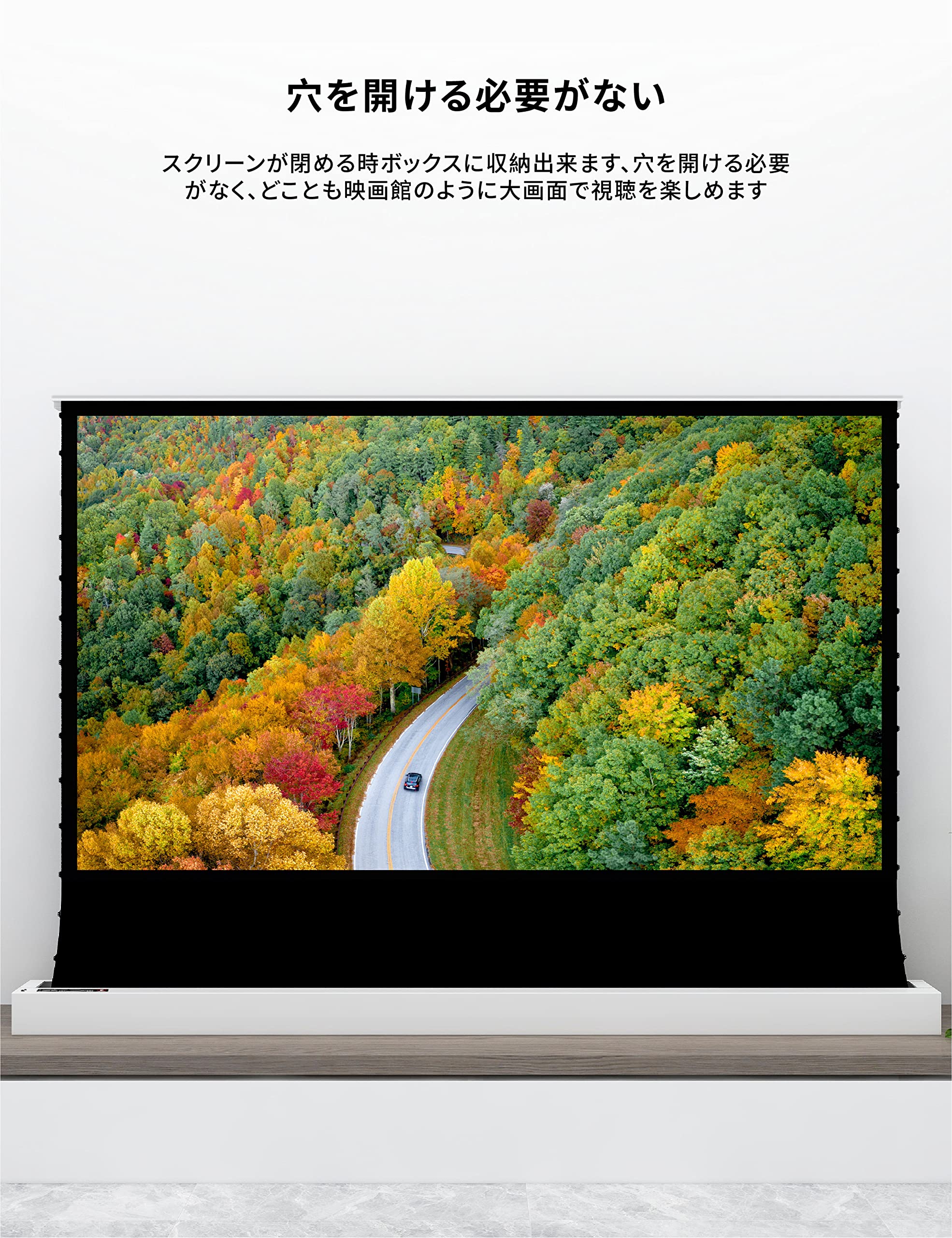 Amazon.co.jp: プロジェクター スクリーン VIVIDSTORM ホームシアター