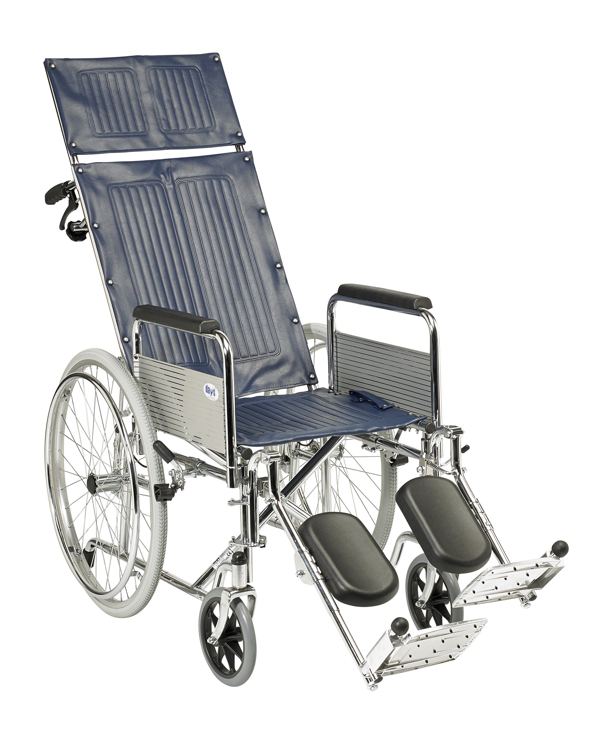 Días Totalmente reclinable silla de ruedas