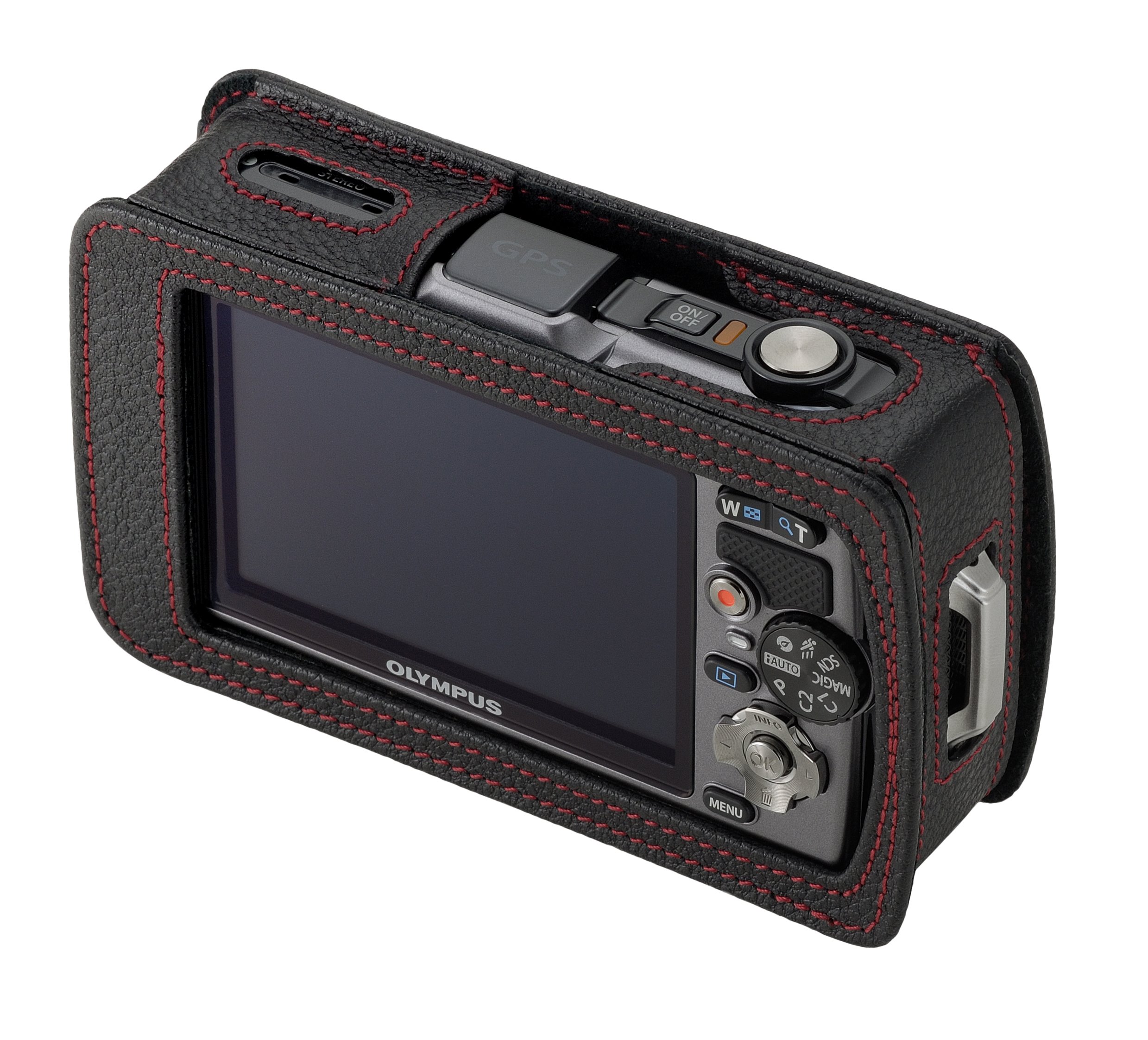 Amazon.co.jp: OLYMPUS デジタルカメラケース 本革 ブラック CSCH-109