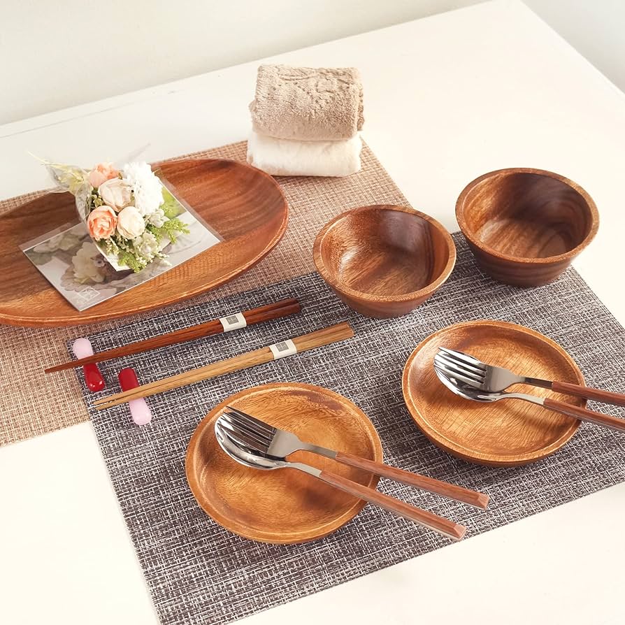 楽天市場】木 皿 プレート（食器セット｜食器）：食器・カトラリー