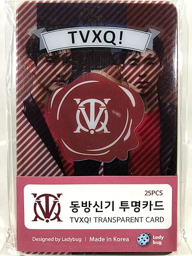 Amazon Tradeplace 東方神起 Tvxq グッズ 透明 フォトカード 25枚セット Transparent Card 25pcs 韓流 K Pop 韓国製 アイドル 芸能人グッズ 通販