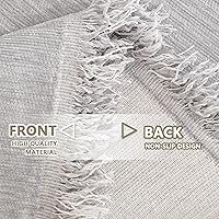 Vista 6 de MYSKY HOME Funda de sofá para perros lavable para sofá biplaza, funda de sofá boho, funda de sofá manta suave gruesa duradera con borlas, funda