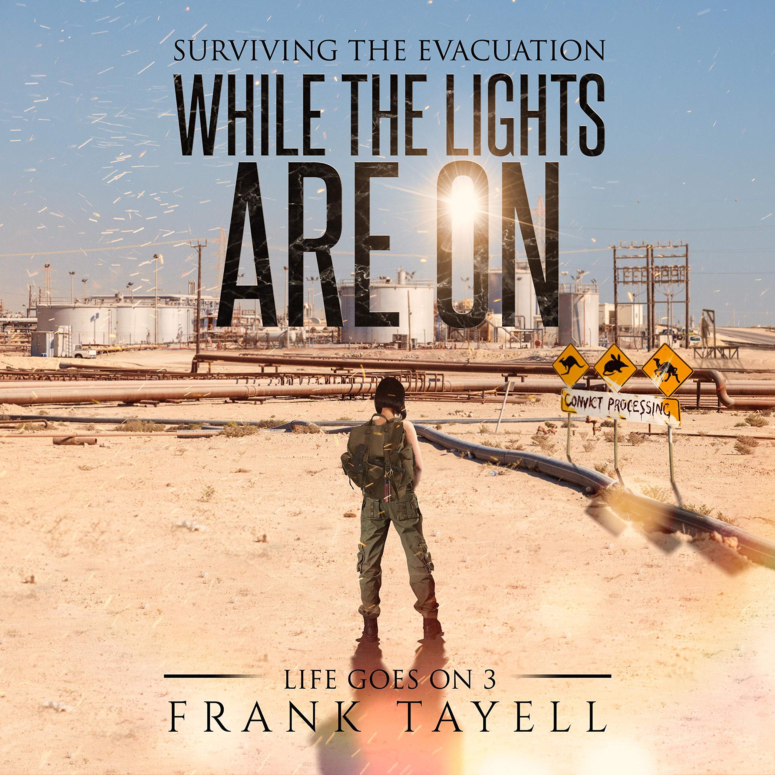 Cover art for While the Lights Are On: Surviving the Evacuation