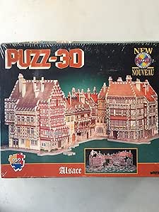 Alsace, 959 Piece 3D Jigsaw Puzzle Made by Wrebbit Puzz-3D