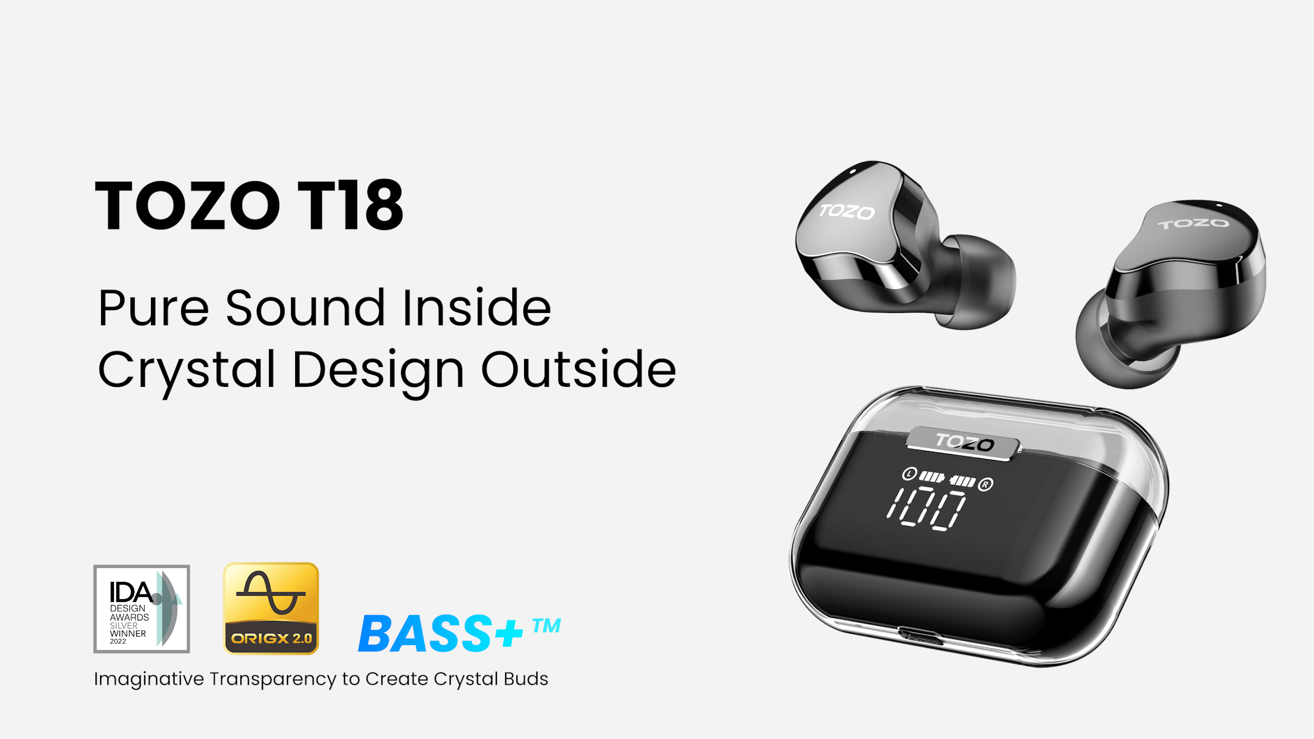 TWSドフントレカ Amazon.com: TOZO T18 Wireless Earbuds Bluetooth Headphones 5.3