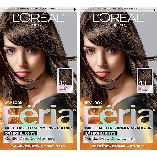 L'Oreal Paris Feria - Tinte permanente para el cabello multifacético brillante