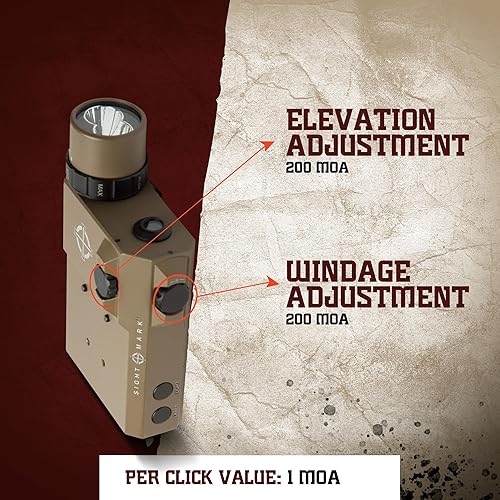 Miniatura 7 de Sightmark Linterna LoPro (visible e IR) con vista láser verde Combo